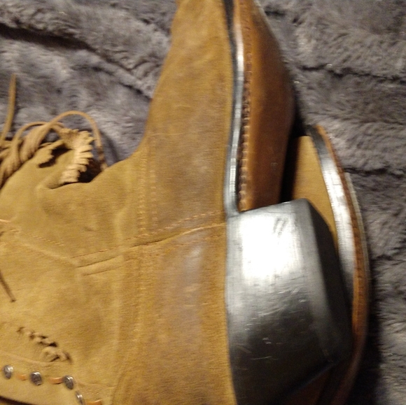 Suede frringe boots - Picture 6 of 9